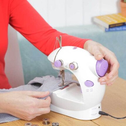 آلة خياطة كهربائية المنزلية الخفيفة Mini Sewing Machine à Coudre